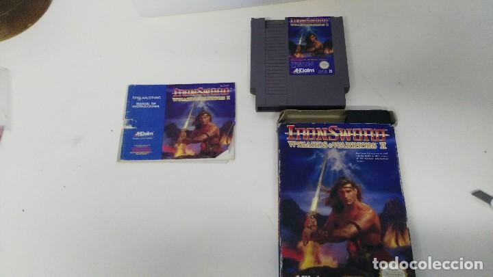 Videojuegos y consolas: JUEGO PARA NINTENDO NES IRON SWORD - Foto 1