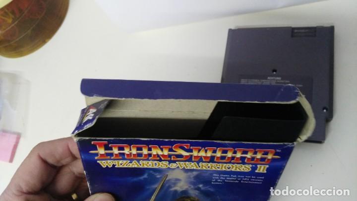 Videojuegos y consolas: JUEGO PARA NINTENDO NES IRON SWORD - Foto 7