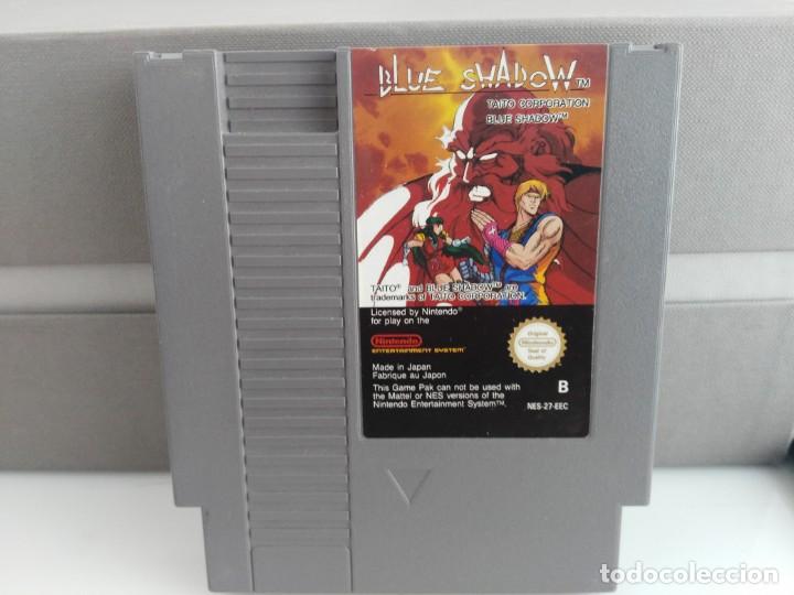 Videojuegos y consolas: JUEGO PARA NINTENDO NES BLUE  SHADOW - Foto 1