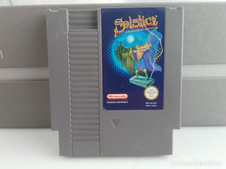 Videojuegos y consolas: JUEGO PARA LA NINTENDO NES SOLSTICE - Foto 1
