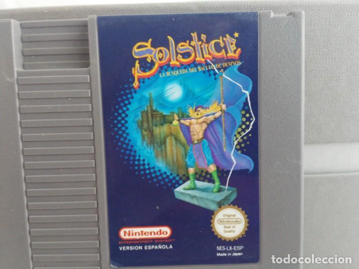 Videojuegos y consolas: JUEGO PARA LA NINTENDO NES SOLSTICE - Foto 2