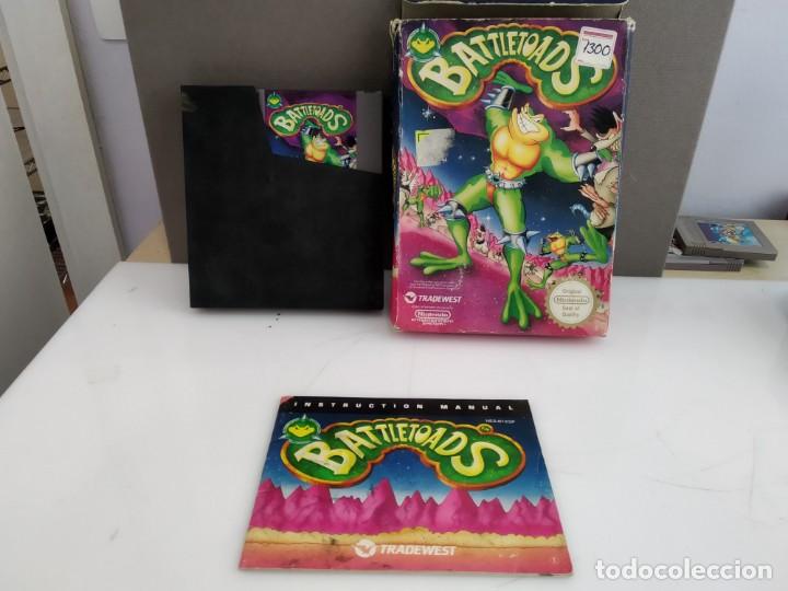 Videojuegos y consolas: JUEGO PARA NINTENDO NES EN CAJA BATTLETOADS - Foto 5