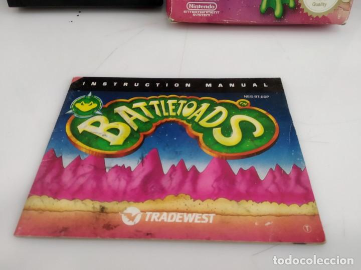 Videojuegos y consolas: JUEGO PARA NINTENDO NES EN CAJA BATTLETOADS - Foto 6