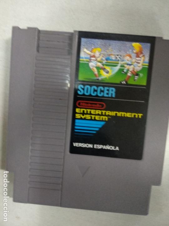 Videojuegos y consolas: Soccer - Nintendo NES - PAL ESP B - - Foto 1