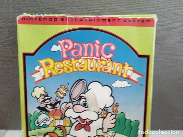 Videojuegos y consolas: juego para nintendo nes panic restaurant  en caja - Foto 2