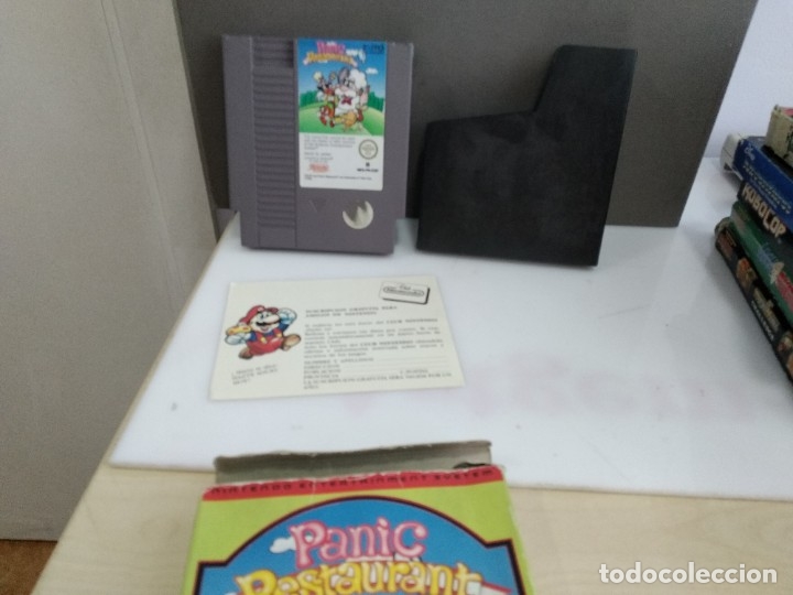 Videojuegos y consolas: juego para nintendo nes panic restaurant  en caja - Foto 8