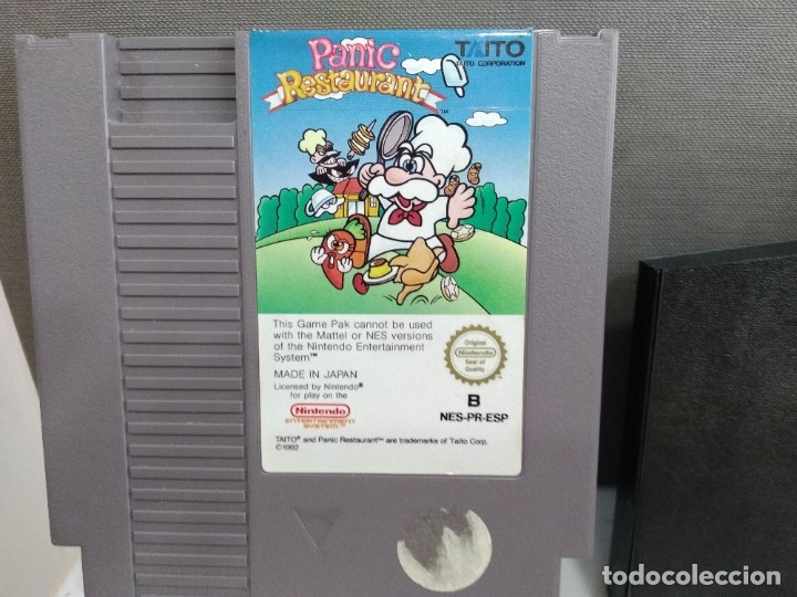 Videojuegos y consolas: juego para nintendo nes panic restaurant  en caja - Foto 9