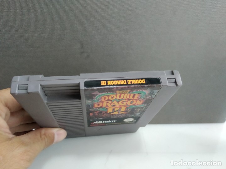 Videojuegos y consolas: JUEGO PARA NINTENDO NES DOUBLE DRAGON III - Foto 2