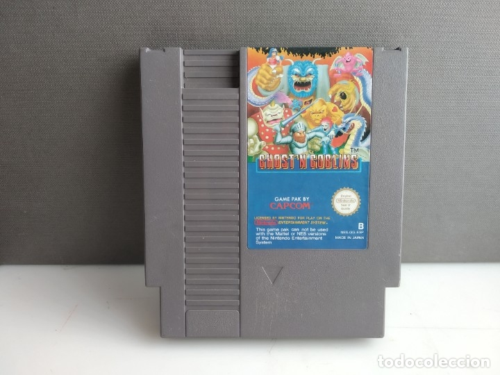 Videojuegos y consolas: JUEGO PARA NINTENDO NES  GHOSTN GOBLINS - Foto 1
