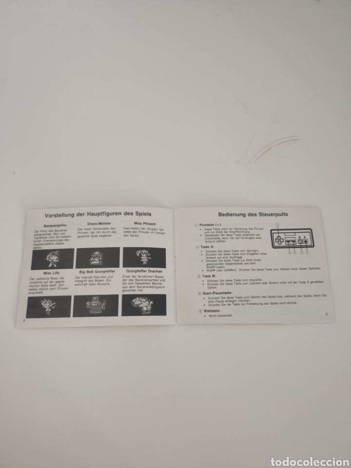 Videojuegos y consolas: Manual Banana Prince nes - Foto 2