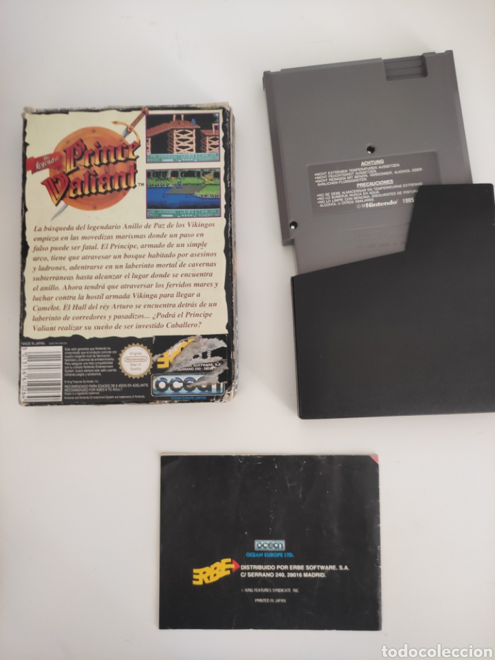 Videojuegos y consolas: Prince valiant NES - Foto 2