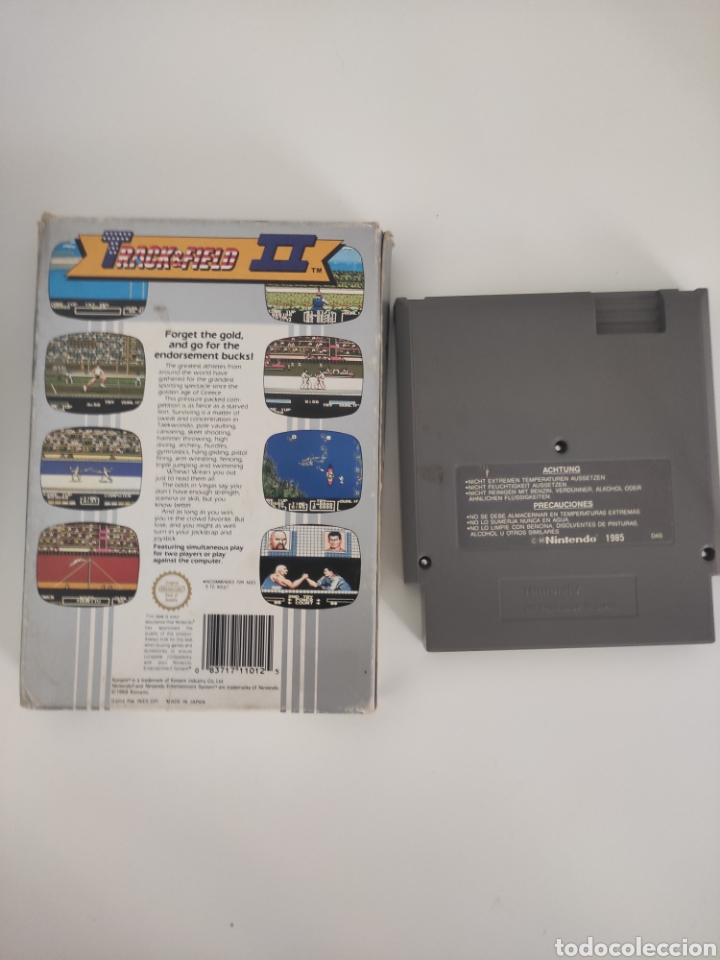 Videojuegos y consolas: Track field 2 NES - Foto 2