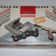 Videojuegos y Consolas: CONSOLA NES GLUK SILVER SHADOW SUPER S-1000 CON CAJA COMO NUEVA. Lote 271999133