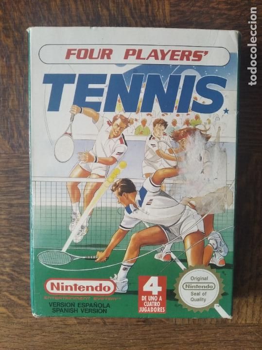 Four Players’ Tennis – Jeu NES PAL | Version UKV | Bon état