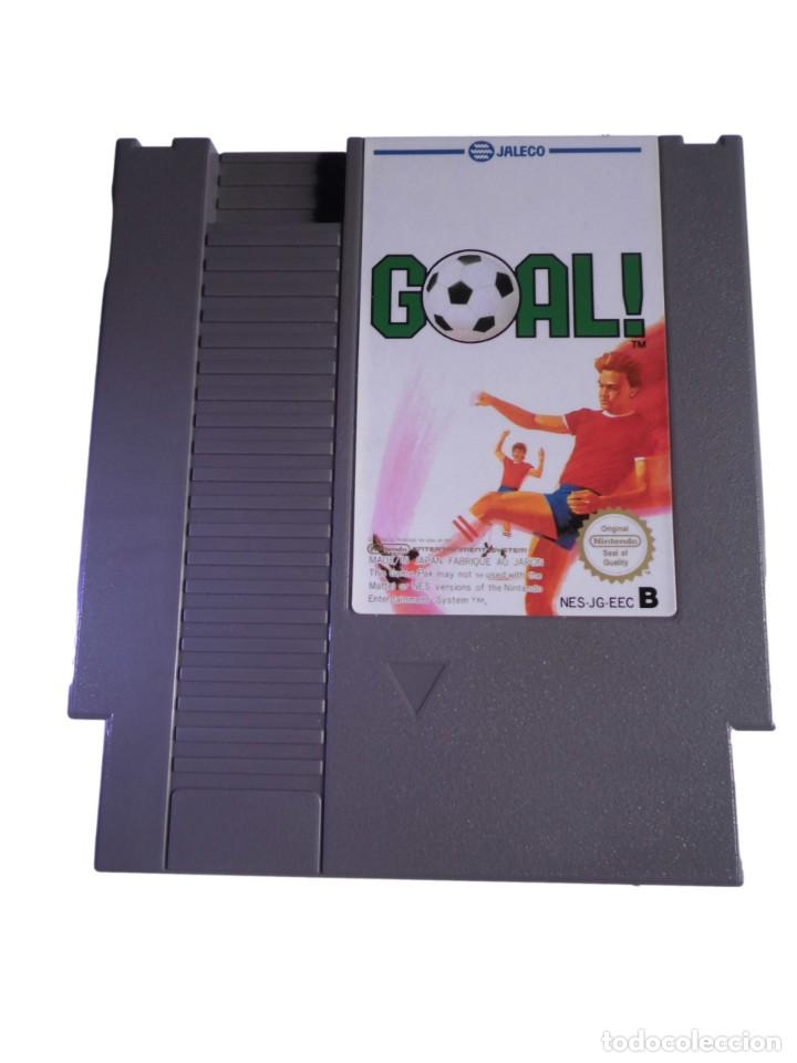 Videojuegos y consolas: GOAL - JUEGO NES - COMPLETO - Foto 4