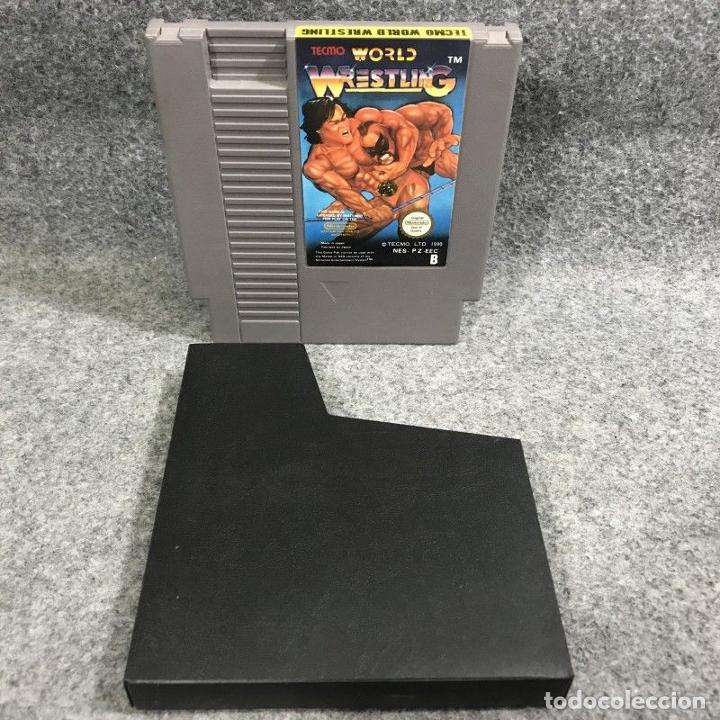 Videojuegos y consolas: TECMO WORLD WRESTLING NINTENDO NES - Foto 1