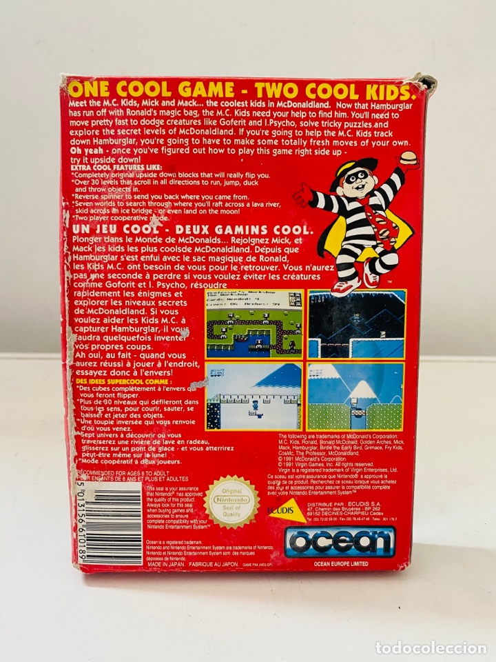 Videojuegos y consolas: Mc Donaldland Nintendo Nes - Foto 2