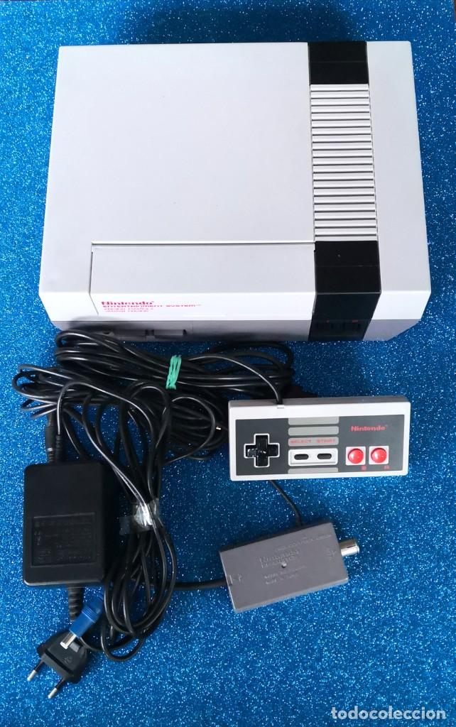 Videojuegos y consolas: Consola Nintendo NES + Super Mario 3 - Foto 5