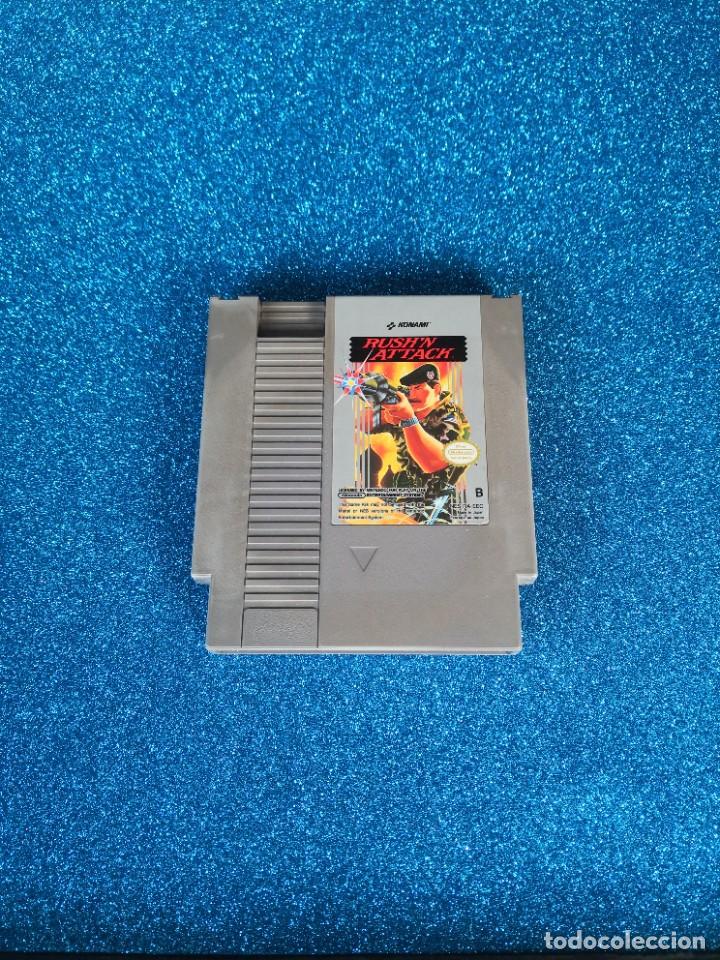 Videojuegos y consolas: RUSHN Attack Nintendo NES - Foto 1