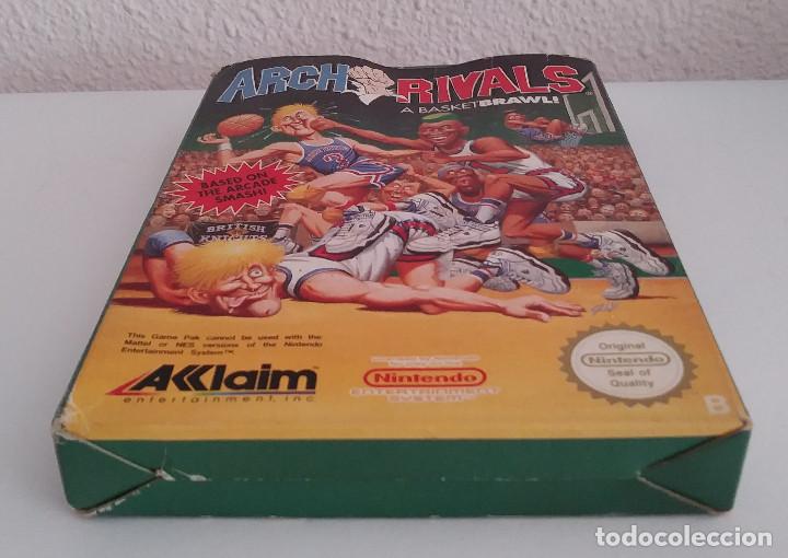 Videojuegos y consolas: ARCH RIVALS NINTENDO NES SIN MANUAL - Foto 4