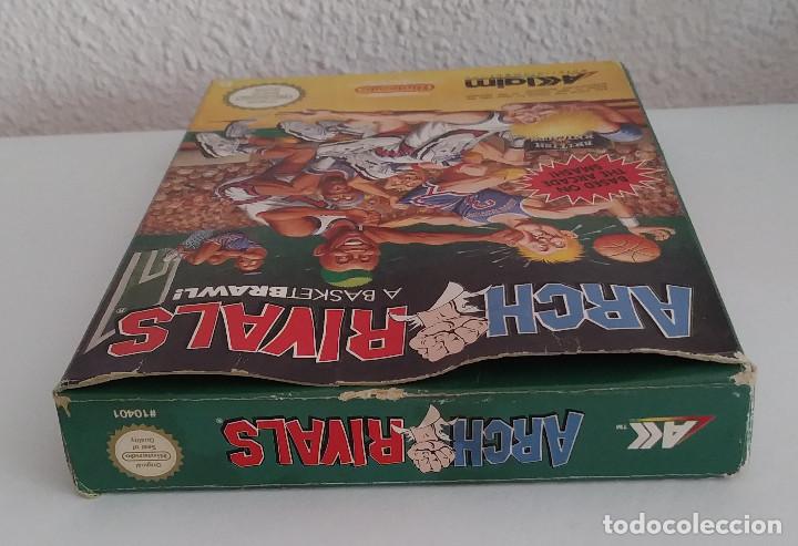 Videojuegos y consolas: ARCH RIVALS NINTENDO NES SIN MANUAL - Foto 6