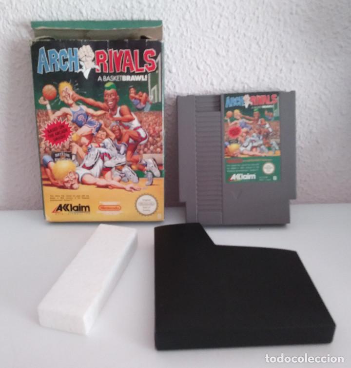Videojuegos y consolas: ARCH RIVALS NINTENDO NES SIN MANUAL - Foto 8