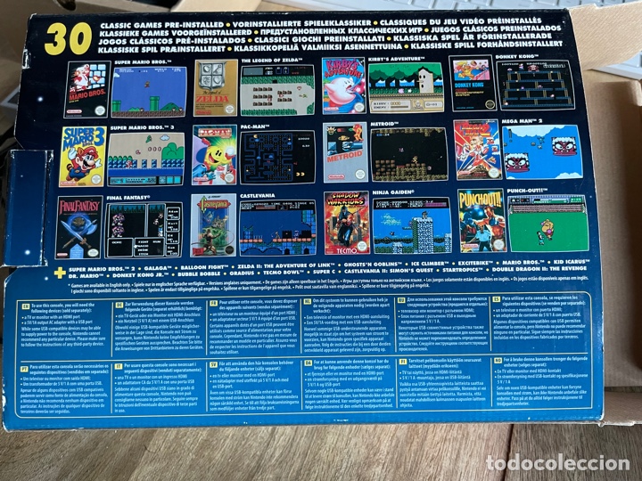 Videojuegos y consolas: Nintendo mini + 2 mandos + 30 juegos - Foto 4