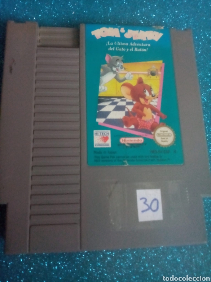 Videojuegos y consolas: Juego Nintendo NES 8 bits Tom y Jerry - Foto 1
