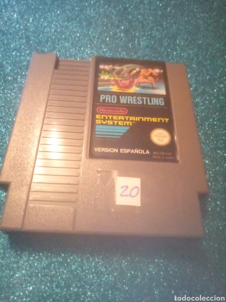 Videojuegos y consolas: Juego Nintendo Nes 8 bits Pro Wrestling - Foto 1