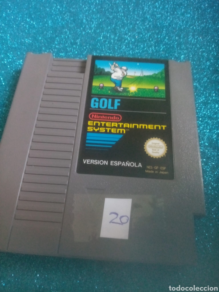 Videojuegos y consolas: Juego Nintendo Nes 8 bits Golf - Foto 1