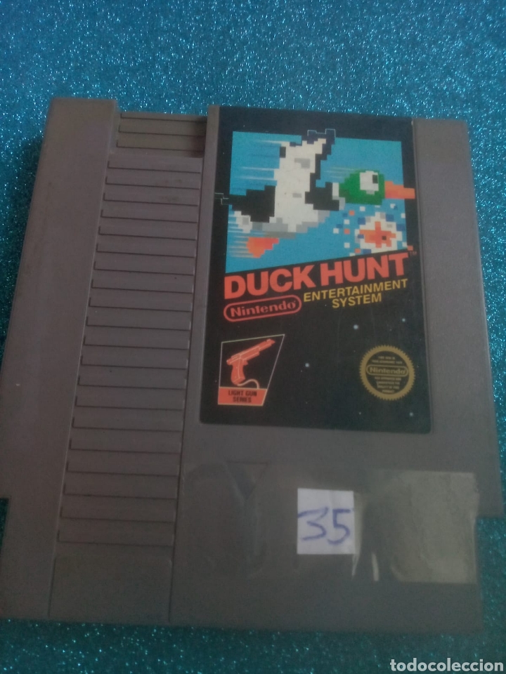 Videojuegos y consolas: Juego Nintendo Nes 8 bits Duck Hunt - Foto 1