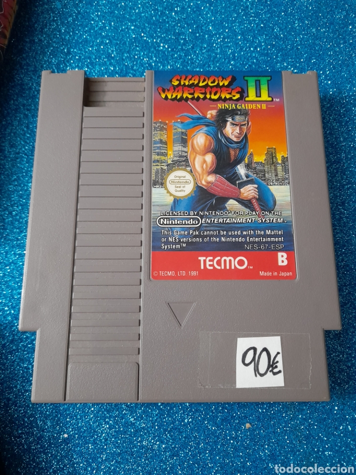 Videojuegos y consolas: Juego Nintendo Nes Shadow Warriors 2 - Foto 2