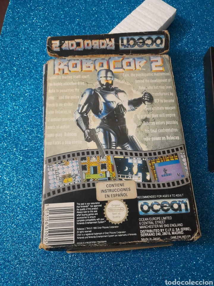 Videojuegos y consolas: Juego Nintendo Nes Robocop 2 - Foto 8
