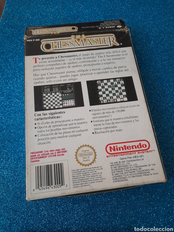 Videojuegos y consolas: Juego Nintendo Nes The Chessmaster - Foto 4