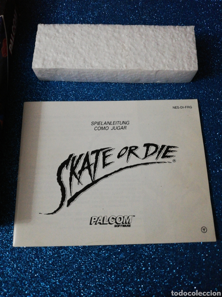Videojuegos y consolas: Juego Nintendo Nes Skate or Die. Palcom Software - Foto 3
