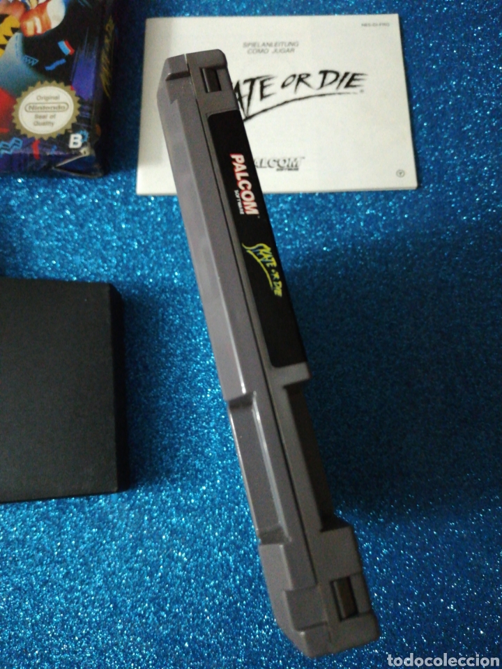 Videojuegos y consolas: Juego Nintendo Nes Skate or Die. Palcom Software - Foto 4