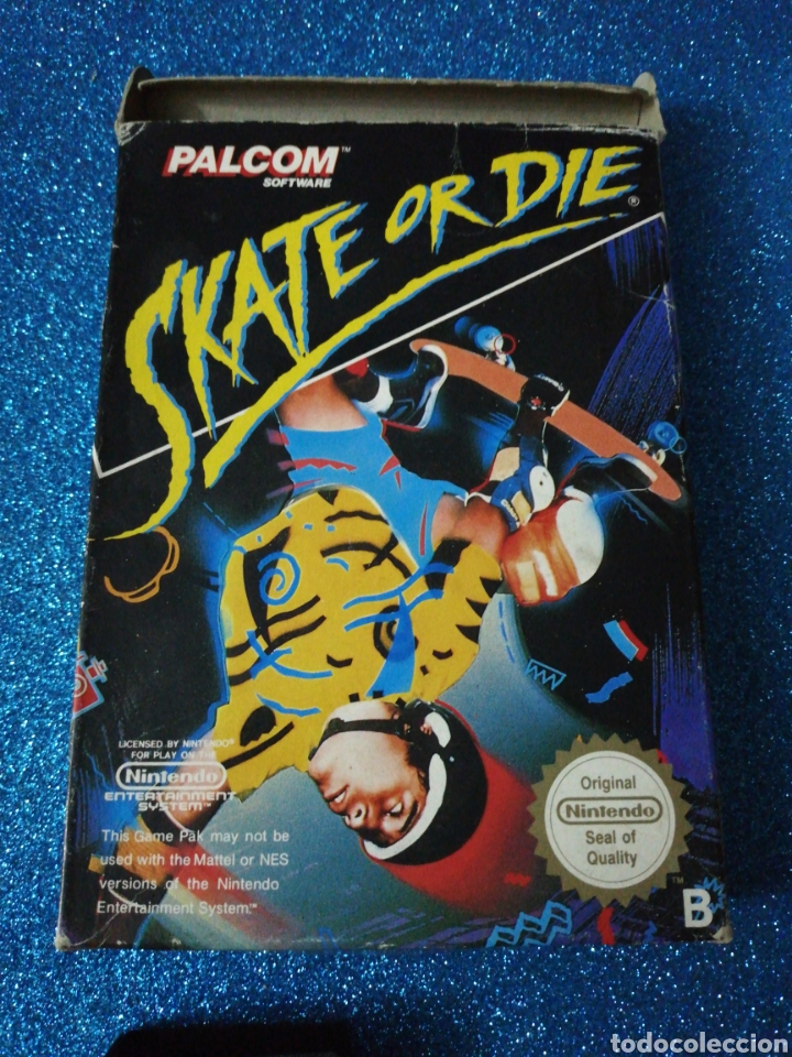 Videojuegos y consolas: Juego Nintendo Nes Skate or Die. Palcom Software - Foto 7