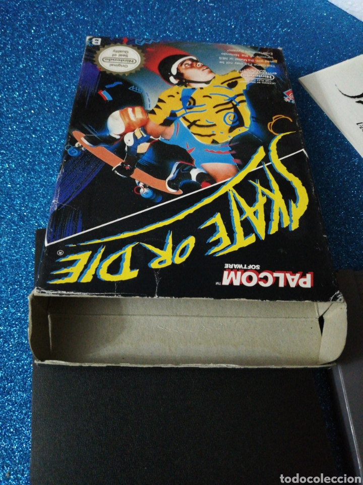 Videojuegos y consolas: Juego Nintendo Nes Skate or Die. Palcom Software - Foto 9