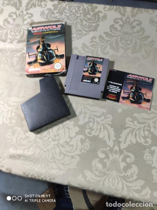 Videojuegos y consolas: airwolf para nintendo con caja y manual - Foto 2
