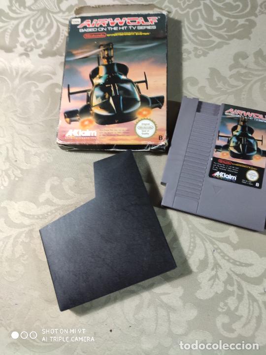 Videojuegos y consolas: airwolf para nintendo con caja y manual - Foto 5