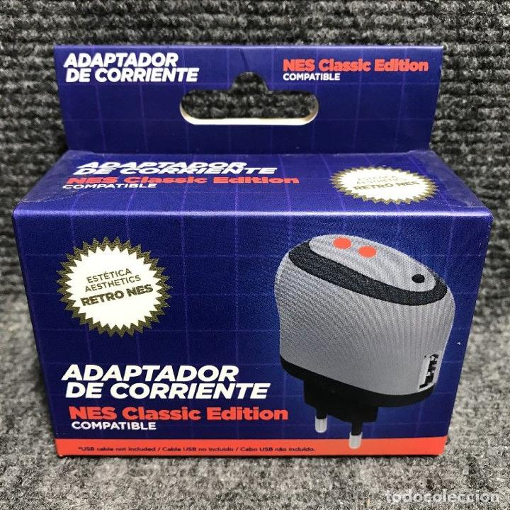 Videojuegos y consolas: NES CLASSIC EDITION ADAPTADOR DE CORRIENTE (NUEVO) - Foto 1