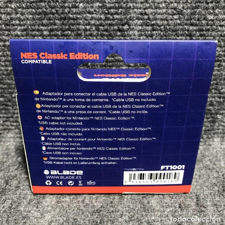 Videojuegos y consolas: NES CLASSIC EDITION ADAPTADOR DE CORRIENTE (NUEVO) - Foto 2