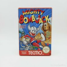 Videojuegos y Consolas: NINTENDO NES MIGHTY BOMB JACK BOMBJACK PAL B PAL ESPAÑA NINTENDO COMPLETO ORIGINAL. Lote 352820949