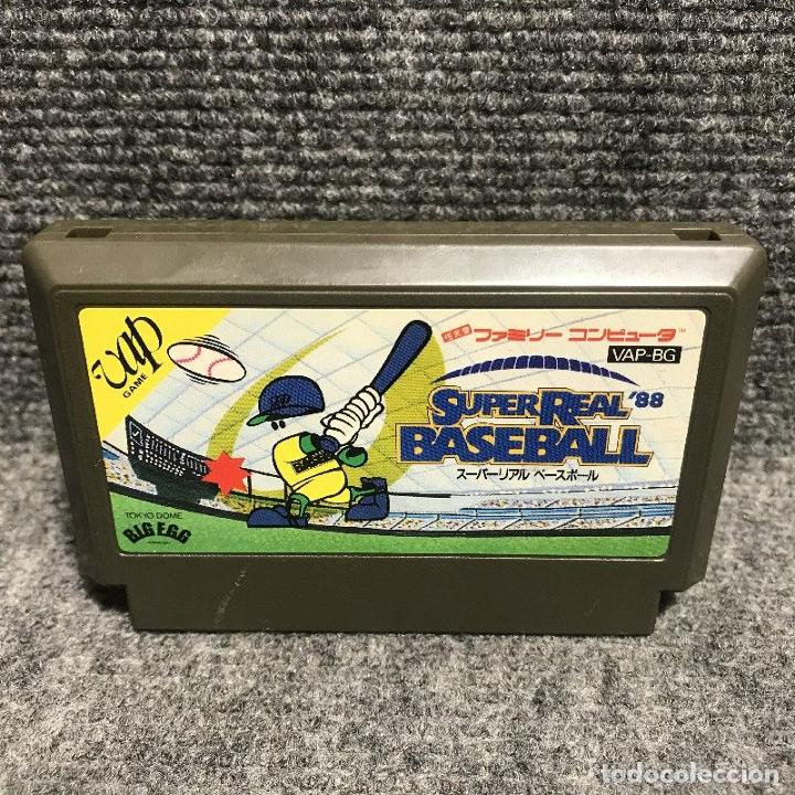 Videojuegos y consolas: SUPER REAL BASEBALL 88 NINTENDO FAMICOM NES - Foto 1