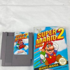 Videojuegos y Consolas: SUPER MARIO BROS 2 NINTENDO NES CAJA ORIGINAL NES. Lote 363247665