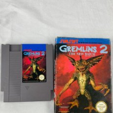 Videojuegos y Consolas: GREMLINS 2 THE NEW BATCH NES NINTENDO PAL A EN CAJA Y COMPLETO. Lote 363248120
