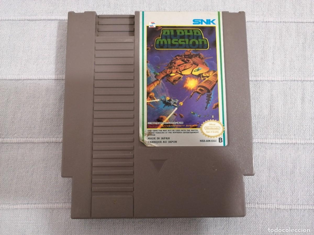 Videojuegos y consolas: Alpha Mission - NES PAL B - Foto 1