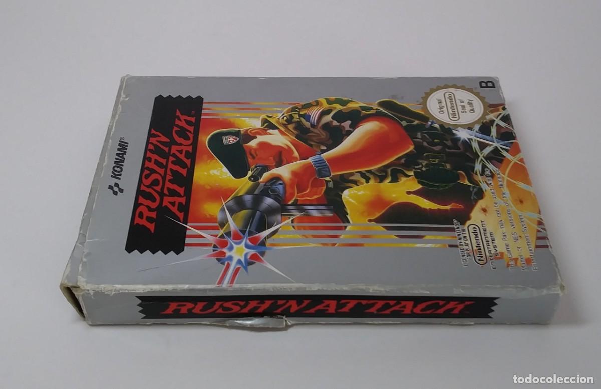Videojuegos y consolas: RUSH&acute;N ATTACK NINTENDO NES COMPLETO - Foto 4
