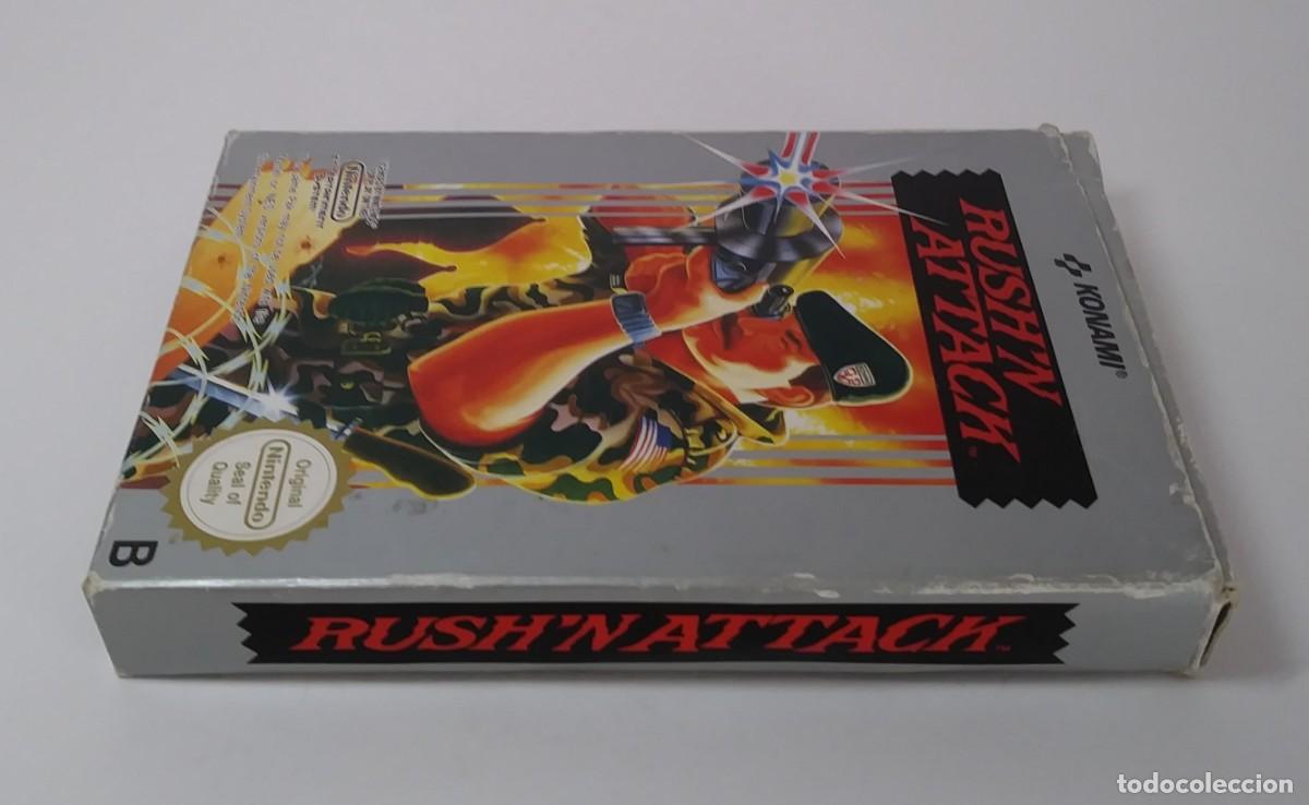Videojuegos y consolas: RUSH&acute;N ATTACK NINTENDO NES COMPLETO - Foto 6