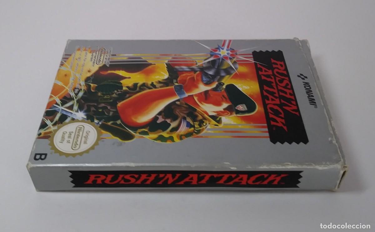 Videojuegos y consolas: RUSH&acute;N ATTACK NINTENDO NES COMPLETO - Foto 7